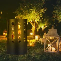 Relaxdays Brasero, Acier, Grille De Foyer, Tisonnier, Pare-étincelles, HxD 60x37 Cm, Panier Feu Jardin Et Terrasse, Noir 9 Relaxdays Brasero, Acier, Grille De Foyer, Tisonnier, Pare-étincelles, HxD 60x37 Cm, Panier Feu Jardin Et Terrasse, Noir -Chauffage d'extérieur Soldes 58968528 3