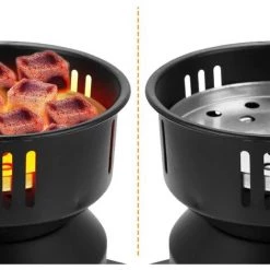 OUSUDELA Allume-charbon électrique, Barbecue à Charbon électrique, Chalumeau à Charbon, Grille-chicha, Plaque Chauffante, Accessoire Noir Avec Poignée De Transport Et Grille De Charbon 9 OUSUDELA Allume-charbon électrique, Barbecue à Charbon électrique, Chalumeau à Charbon, Grille-chicha, Plaque Chauffante, Accessoire Noir Avec Poignée De Transport Et Grille De Charbon -Chauffage d'extérieur Soldes 59207298 3