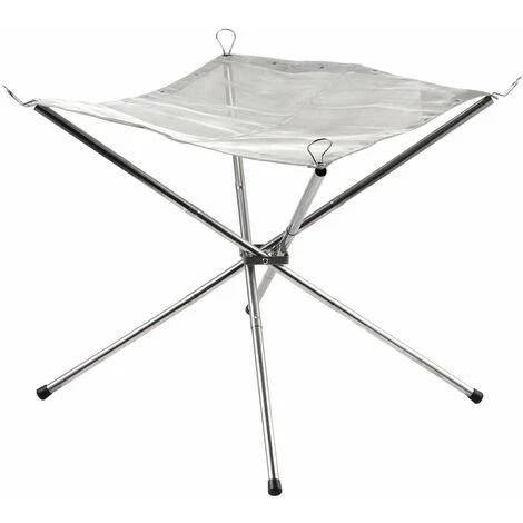 PROSTER Brasero Extérieur Pliable Camping En Maille D'acier Inoxydable Résistant à La Chaleur Avec Sac 3 PROSTER Brasero Extérieur Pliable Camping En Maille D'acier Inoxydable Résistant à La Chaleur Avec Sac