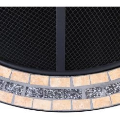 DEUBOIS DBA Mosaïque Corbeille à Feu Ronde -Chauffage d'extérieur Soldes 59413168 3