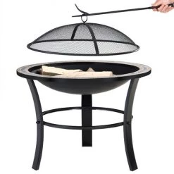 DEUBOIS DBA Mosaïque Corbeille à Feu Ronde -Chauffage d'extérieur Soldes 59413168 4