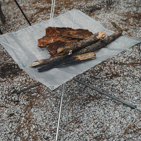 ILOVEMILAN Bols à Feu Portables, Panier à Feu Pliable De Camping, Foyer Extérieur-S 5 ILOVEMILAN Bols à Feu Portables, Panier à Feu Pliable De Camping, Foyer Extérieur-S – Image 3