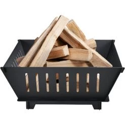 Brasero De Jardin Fedje Au Charbon Ou Au Bois 25 X 55 X 55 Cm [casa.pro] -Chauffage d'extérieur Soldes 59897330 2