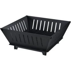 Brasero De Jardin Fedje Au Charbon Ou Au Bois 25 X 55 X 55 Cm [casa.pro] -Chauffage d'extérieur Soldes 59897330 4