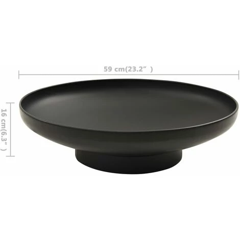 Topdeal Foyer 59 Cm Acier FF313342_FR 7 Topdeal Foyer 59 Cm Acier FF313342_FR – Image 5