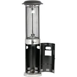 Bali OUTDOORS Chauffage De Gaz 11kw Avec Des Roulettes Chauffage D'appoint Ext¨¦rieur En Inox Thermostat Po¨ºle ¨¤ Gaz - Acier Inoxydable +Noir 9 Bali OUTDOORS Chauffage De Gaz 11kw Avec Des Roulettes Chauffage D'appoint Ext¨¦rieur En Inox Thermostat Po¨ºle ¨¤ Gaz - Acier Inoxydable +Noir -Chauffage d'extérieur Soldes 60052023 3