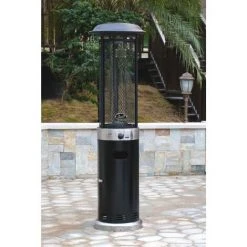 Bali OUTDOORS Chauffage De Gaz 11kw Avec Des Roulettes Chauffage D'appoint Ext¨¦rieur En Inox Thermostat Po¨ºle ¨¤ Gaz - Acier Inoxydable +Noir 11 Bali OUTDOORS Chauffage De Gaz 11kw Avec Des Roulettes Chauffage D'appoint Ext¨¦rieur En Inox Thermostat Po¨ºle ¨¤ Gaz - Acier Inoxydable +Noir -Chauffage d'extérieur Soldes 60052023 5
