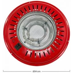 Brazier électrique 800W Raydan Home -Chauffage d'extérieur Soldes 60088994 5