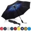 REGALI Parapluies Pliants Parapluies Compacts Indestructible Coupe-vent Léger Enduit De Téflon Voiles Renforcées Parapluies De Voyage Automatiques 2 REGALI Parapluies Pliants Parapluies Compacts Indestructible Coupe-vent Léger Enduit De Téflon Voiles Renforcées Parapluies De Voyage Automatiques -Chauffage d'extérieur Soldes 60109224 1