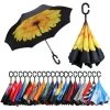 REGALI Parapluie Inversé, Parapluie Coupe-vent Double Couche De Protection UV, Parapluie Coupe-vent, Parapluie Pliant De Voiture, Tournesol 2 REGALI Parapluie Inversé, Parapluie Coupe-vent Double Couche De Protection UV, Parapluie Coupe-vent, Parapluie Pliant De Voiture, Tournesol -Chauffage d'extérieur Soldes 60109350 1