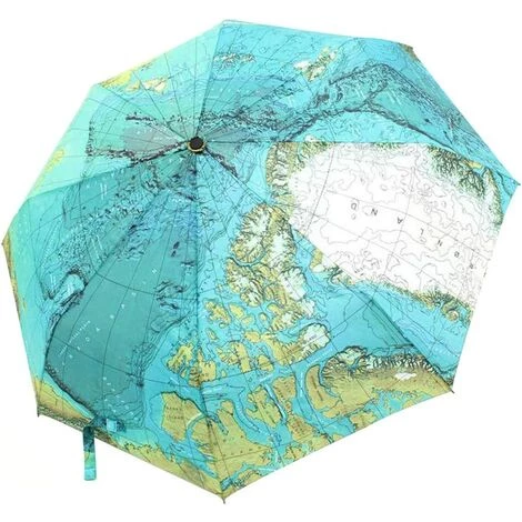 REGALI Parapluie Carte Du Monde Parapluie Automatique Parapluie Pliant Parapluie Coupe-Vent/Tri-fold, Parapluie Zèbre (Carte Du Monde) 7 REGALI Parapluie Carte Du Monde Parapluie Automatique Parapluie Pliant Parapluie Coupe-Vent/Tri-fold, Parapluie Zèbre (Carte Du Monde) – Image 5