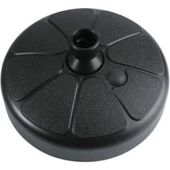 REGALI Porte-parapluie Noir Porte-parapluie Remplissable De Sable Support Intérieur Portable Rond En Plastique Jardin De Plage Extérieur 11 REGALI Porte-parapluie Noir Porte-parapluie Remplissable De Sable Support Intérieur Portable Rond En Plastique Jardin De Plage Extérieur -Chauffage d'extérieur Soldes 60109521 5