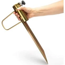 REGALI Porte-parapluie En Acier Avec Pile De Jardin Et Poteau De Jardin Avec Poteau De 30 à 42 Mm De Diamètre (doré) -Chauffage d'extérieur Soldes 60109578 4