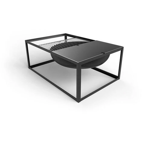 Brasero Barbecue Slide H33cm Konstantin Slawinski Noir - Noir 4 Brasero Barbecue Slide H33cm Konstantin Slawinski Noir - Noir – Image 2