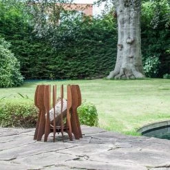 Brasero FLINT Jokjor Marron - Marron -Chauffage d'extérieur Soldes 60150019 5