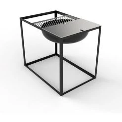 Brasero Barbecue Slide H70cm Konstantin Slawinski Noir - Noir 10 Brasero Barbecue Slide H70cm Konstantin Slawinski Noir - Noir -Chauffage d'extérieur Soldes 60150214 4