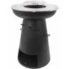 Brasero Central Park Metzli Noir/argent Ø60x83m -Chauffage d'extérieur Soldes 60159146 1