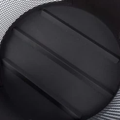 Topdeal Foyer Buffalo 44 X 90 Cm Acier Noir Mat FF428832_FR -Chauffage d'extérieur Soldes 60371779 5