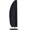 DECKON Housse De Parasol En Tissu Oxford 210D Résistante à L’eau, Au Vent, Aux UV Et Aux Déchirures Extra Large Avec Fermeture éclair Noir 265 X 40/70/50 Cm -Chauffage d'extérieur Soldes 60483803 1