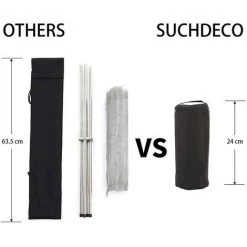 Ensoleillé Foyer De Camping Extérieur Portable De 41,5 Cm - Nouvelle Mise à Niveau 2021, Camping Cheminée En Treillis En Acier Inoxydable, Foyer Ultra Pliable Pour Patio, Camping, Barbillon 7 Ensoleillé Foyer De Camping Extérieur Portable De 41,5 Cm - Nouvelle Mise à Niveau 2021, Camping Cheminée En Treillis En Acier Inoxydable, Foyer Ultra Pliable Pour Patio, Camping, Barbillon -Chauffage d'extérieur Soldes 60484336 3