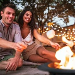 Relaxdays Brasero De Jardin Avec Pare-étincelles & Grille De Foyer, Tisonnier, Vasque Ø 75 cm Pour L’extérieur, Noir 10 Relaxdays Brasero De Jardin Avec Pare-étincelles & Grille De Foyer, Tisonnier, Vasque Ø 75 cm Pour L’extérieur, Noir -Chauffage d'extérieur Soldes 60563827 4