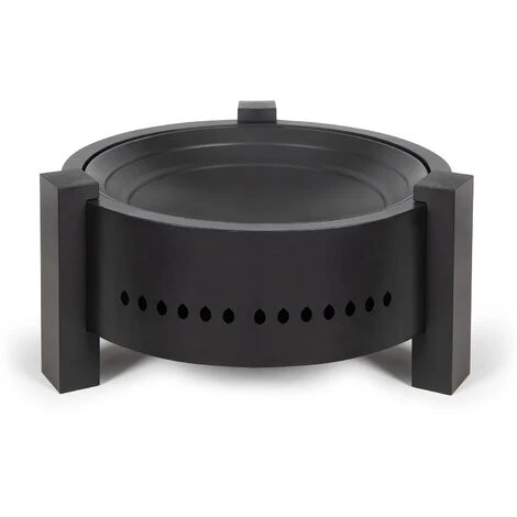 Brasero Au Bois Ou Au Charbon 47.5cm Noir - Doc286 - Livoo - Noir 4 Brasero Au Bois Ou Au Charbon 47.5cm Noir - Doc286 - Livoo - Noir – Image 2