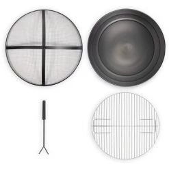 Brasero Au Bois Ou Au Charbon 47.5cm Noir - Doc286 - Livoo - Noir 10 Brasero Au Bois Ou Au Charbon 47.5cm Noir - Doc286 - Livoo - Noir -Chauffage d'extérieur Soldes 60712492 4