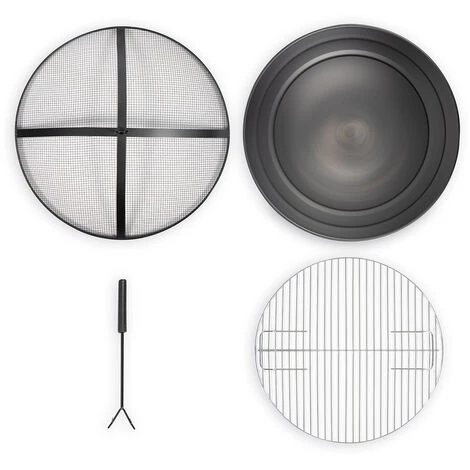 Brasero Au Bois Ou Au Charbon 47.5cm Noir - Doc286 - Livoo - Noir 6 Brasero Au Bois Ou Au Charbon 47.5cm Noir - Doc286 - Livoo - Noir – Image 4