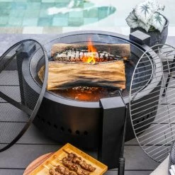 Brasero Au Bois Ou Au Charbon 47.5cm Noir - Doc286 - Livoo - Noir 11 Brasero Au Bois Ou Au Charbon 47.5cm Noir - Doc286 - Livoo - Noir -Chauffage d'extérieur Soldes 60712492 5