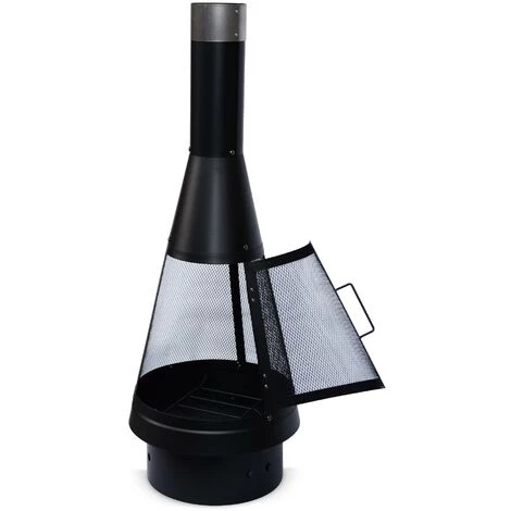 ALICE'S GARDEN Brasero - Lipari Noir - Chauffage Extérieur. Feu De Bois. Brasier - Noir 5 ALICE'S GARDEN Brasero - Lipari Noir - Chauffage Extérieur. Feu De Bois. Brasier - Noir – Image 3