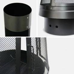 ALICE'S GARDEN Brasero - Lipari Noir - Chauffage Extérieur. Feu De Bois. Brasier - Noir 10 ALICE'S GARDEN Brasero - Lipari Noir - Chauffage Extérieur. Feu De Bois. Brasier - Noir -Chauffage d'extérieur Soldes 6096857 4