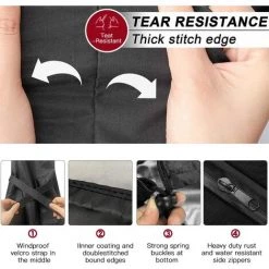 REGALOS Housse De Parapluie, Housse De Parapluie Imperméable, Protection UV, Housse De Parapluie Avec Fermeture éclair Et Sac De Rangement (190*30/40*50cm) 10 REGALOS Housse De Parapluie, Housse De Parapluie Imperméable, Protection UV, Housse De Parapluie Avec Fermeture éclair Et Sac De Rangement (190*30/40*50cm) -Chauffage d'extérieur Soldes 61131451 4