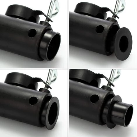 ZOLGINAH Support De Parasol En Plastique - Manchon De Sol - Base Pour Parasols - Piquet De Terre - 25 à 45 Mm (Noir) 7 ZOLGINAH Support De Parasol En Plastique - Manchon De Sol - Base Pour Parasols - Piquet De Terre - 25 à 45 Mm (Noir) – Image 5