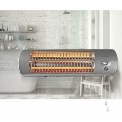 Radiateurs De Salle De Bain 1200 W Thermostat Réglable 2 Modes De Chaleur X4 Gris Nedis HTBA10GY 8 Radiateurs De Salle De Bain 1200 W Thermostat Réglable 2 Modes De Chaleur X4 Gris Nedis HTBA10GY -Chauffage d'extérieur Soldes 61188463 2