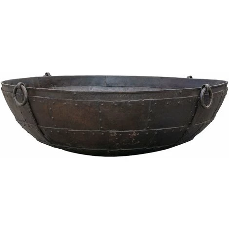 BISCOTTINI VIEUX CONTENEUR EN FER FORGÉ 3 BISCOTTINI VIEUX CONTENEUR EN FER FORGÉ