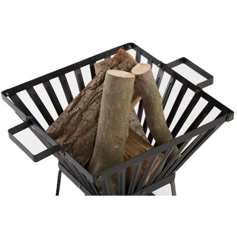 SUPERMARKET RedFire Bol à Feu Denver Acier Noir 39 X 39 Cm 85015 6 SUPERMARKET RedFire Bol à Feu Denver Acier Noir 39 X 39 Cm 85015 – Image 4