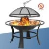 Homfa Brasero Exterieur Ø 68 * 50 Cm - Brasero De Jardin Avec Pare-étincelles & Tisonnier & Grille - Bague Extérieure Anti-brûlure - Pour Camping/Cour/Jardin/Fête 1 Homfa Brasero Exterieur Ø 68 * 50 Cm - Brasero De Jardin Avec Pare-étincelles & Tisonnier & Grille - Bague Extérieure Anti-brûlure - Pour Camping/Cour/Jardin/Fête -Chauffage d'extérieur Soldes 63737097 1