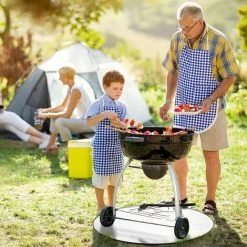 SINCèREETALI Le Coussin De Foyer Rond Portable De 76,2 Cm Empêche Votre Terrasse Et Votre Pelouse Des Dommages Causés Par La Chaleur. -Chauffage d'extérieur Soldes 63815537 5