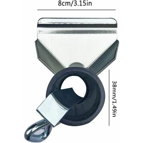 SINCèREETALI Porte-parapluie De Patio - Pince De Parapluie De Balcon Robuste, Porte-parapluie, Clip Fixe Pour Patios, Chaises, Quais, Pontons, Mâts De Drapeau Et Tables De Pique-nique 7 SINCèREETALI Porte-parapluie De Patio - Pince De Parapluie De Balcon Robuste, Porte-parapluie, Clip Fixe Pour Patios, Chaises, Quais, Pontons, Mâts De Drapeau Et Tables De Pique-nique – Image 5