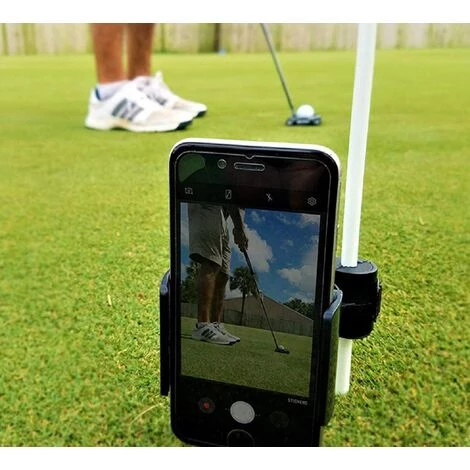PERLE RARE Support De Téléphone De Golf Universel/support De Smartphone Pour Le Tir De Swing De Golf/aides à La Formation/pour Tous Les Smartphones/support D'auto-enregistrement De Golf 7 PERLE RARE Support De Téléphone De Golf Universel/support De Smartphone Pour Le Tir De Swing De Golf/aides à La Formation/pour Tous Les Smartphones/support D'auto-enregistrement De Golf – Image 5