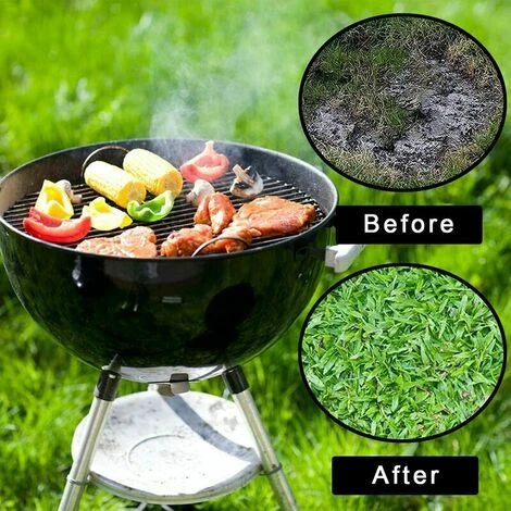 FOZIY 100cm Tapis De Barbecue RéSistant Au Feu, Tapis De Foyer Pour Terrasse Tapis Ignifuge, Résistant à La Chaleur Imperméable Coussin De Foyer à Haute TempéRature Tapis De Protection Du Sol (Gris),Fonepro 5 FOZIY 100cm Tapis De Barbecue RéSistant Au Feu, Tapis De Foyer Pour Terrasse Tapis Ignifuge, Résistant à La Chaleur Imperméable Coussin De Foyer à Haute TempéRature Tapis De Protection Du Sol (Gris),Fonepro – Image 3