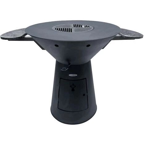 REMUNDI Barbecue Brasero En Acier Phoenix Hauteur 99 Cm Diamètre 99 Cm Noir - Noir 3 REMUNDI Barbecue Brasero En Acier Phoenix Hauteur 99 Cm Diamètre 99 Cm Noir - Noir