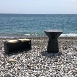 REMUNDI Barbecue Brasero En Acier Phoenix Hauteur 99 Cm Diamètre 99 Cm Noir - Noir 8 REMUNDI Barbecue Brasero En Acier Phoenix Hauteur 99 Cm Diamètre 99 Cm Noir - Noir -Chauffage d'extérieur Soldes 64014685 3