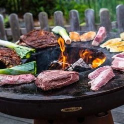 REMUNDI Barbecue Brasero En Acier Phoenix Hauteur 99 Cm Diamètre 99 Cm Noir - Noir 9 REMUNDI Barbecue Brasero En Acier Phoenix Hauteur 99 Cm Diamètre 99 Cm Noir - Noir -Chauffage d'extérieur Soldes 64014685 4