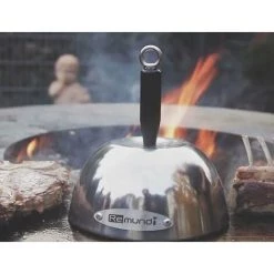 REMUNDI Cloche De Cuisson Pour Barbecue Brasero Argent - Argent -Chauffage d'extérieur Soldes 64014686 3