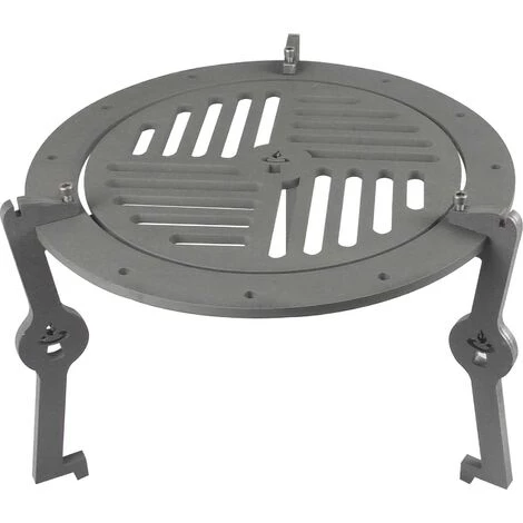 REMUNDI Réhausse De Grille Pour Barbecue Brasero 35 Cm Argent - Argent 3 REMUNDI Réhausse De Grille Pour Barbecue Brasero 35 Cm Argent - Argent
