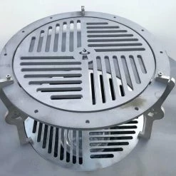 REMUNDI Réhausse De Grille Pour Barbecue Brasero 45 Cm Argent - Argent 8 REMUNDI Réhausse De Grille Pour Barbecue Brasero 45 Cm Argent - Argent -Chauffage d'extérieur Soldes 64014716 3