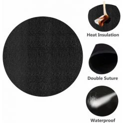 LIFCAUSAL Tapis De Protection Contre Les Incendies De 40 Pouces Tapis De Protection De Sol Pour Barbecue Tapis De Barbecue Extérieur Tapis De Pique-nique Pour Barbecue 9 LIFCAUSAL Tapis De Protection Contre Les Incendies De 40 Pouces Tapis De Protection De Sol Pour Barbecue Tapis De Barbecue Extérieur Tapis De Pique-nique Pour Barbecue -Chauffage d'extérieur Soldes 64472644 3