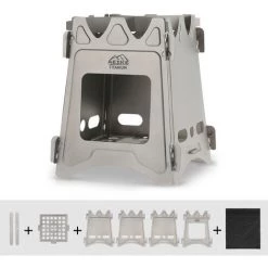 Aeike WS009ST Petit Poêle à Bois. Sac En Tissu Noir. Boîte Blanche 9 Aeike WS009ST Petit Poêle à Bois. Sac En Tissu Noir. Boîte Blanche -Chauffage d'extérieur Soldes 65212762 3