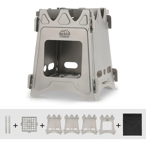 Aeike WS009ST Petit Poêle à Bois. Sac En Tissu Noir. Boîte Blanche 5 Aeike WS009ST Petit Poêle à Bois. Sac En Tissu Noir. Boîte Blanche – Image 3